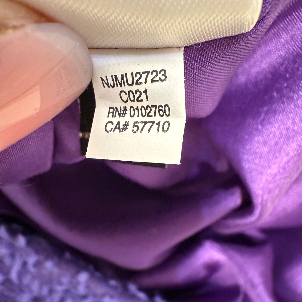 Kate Spade New York Purple Sleeveless Sheath Dress Size 4 - Picture 15 of 16